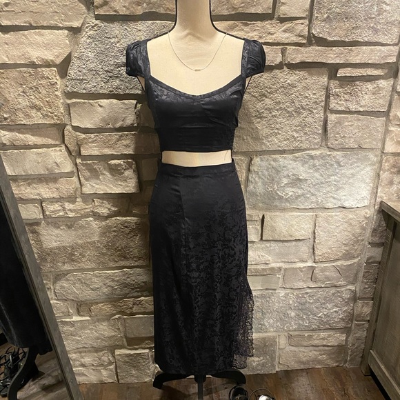 Free People Dresses & Skirts - Free People Two Piece Slip Set